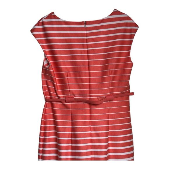 Connected Apparel  Sleeveless Striped Print Sheath Dress medium - Picture 4 of 6